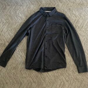 Travis Mathew Preformance Long Sleeve Button Up